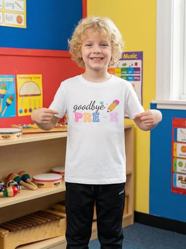 Image of Pre-K Graduation Shirt: Toddler Girls Boys Last Day of School T-Shirt Kids 2026 Preschool Graduation Gift Tops
