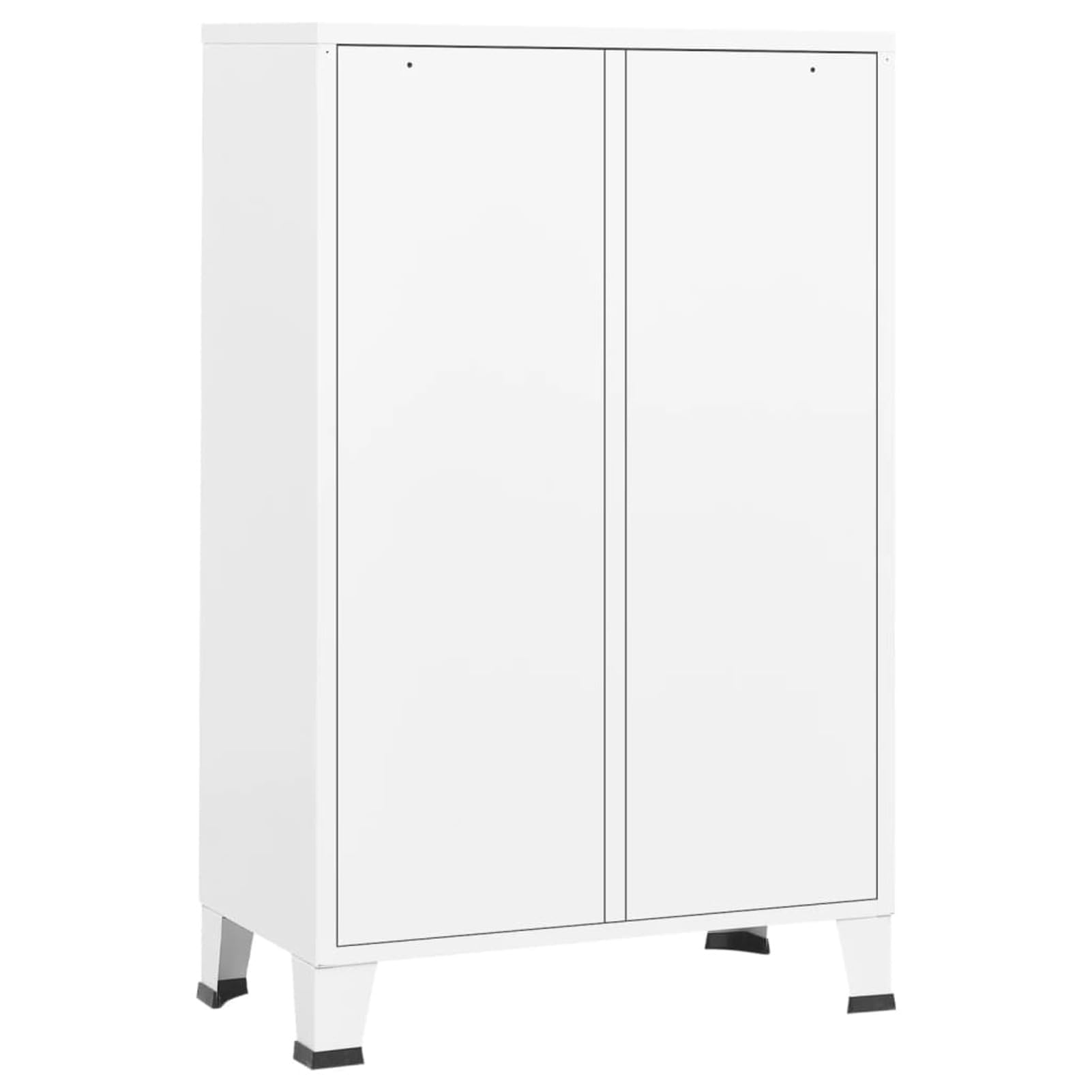 Armadio Industriale Bianco 67x35x107 cm in Acciaio,Mobili,Armadietti e portaoggetti,Armadi(SPU:339611)