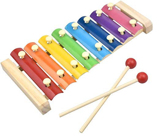 Xylophone Hand Knock for Kids Wooden Percussion Music Instruments Toy Educational Kids