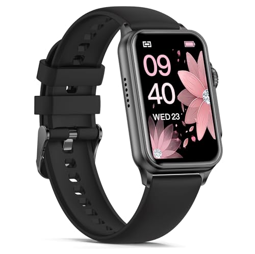 FITVII Nexa Fitness Tracker Answer/Make Calls, Smart Watch with Blood Pressure, Blood Oxygen, 24/7 Heart Rate Monitor, 120+ Sport Mode Activity Tracker with Step Counter, Sleep Tracker for Women Men