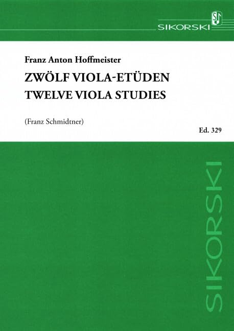 12 Viola-Etüden: viola.