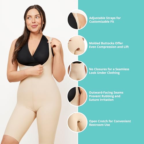 MARENA SFBHS2 Women’s Girdle with High Back, No Closures, Short-Length - Post-surgical Shapewear Support3