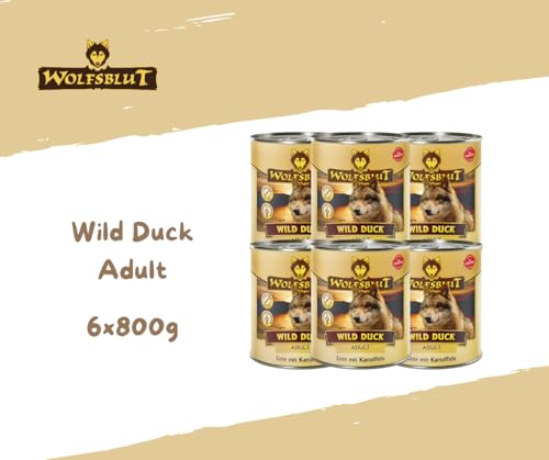 Wolfsblut | Wild Duck Nassfutter | 6 x 800 g