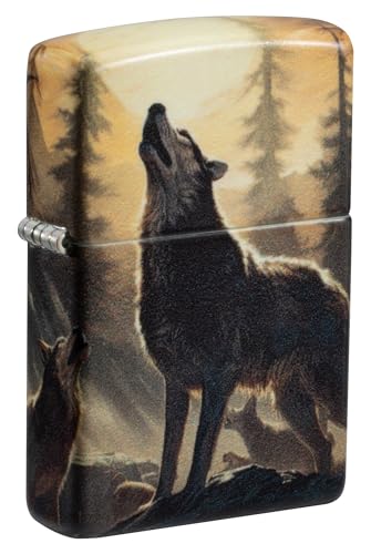 Encendedor Zippo Howling Wolves 540 Color 81694 miniatura 1