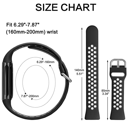 Dumgeo Cinturino per Fitbit Charge 5, Cinturino di...