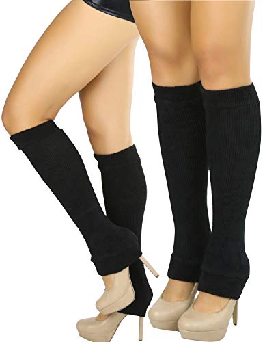 Image of ToBeInStyle Women's Sexy Soft Knit Thick Knee High long Leg Warmers