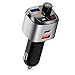 Produktbild Bluetooth FM Transmitter, ZeaLife Bluetooth Auto Musik Adapter mit 3 USB Ladegerät Freisprecheinrichtung Car Kit, Bluetooth Auto Adapter Radio Transmitter mit PD 18W Schnellladung und Bass Booster