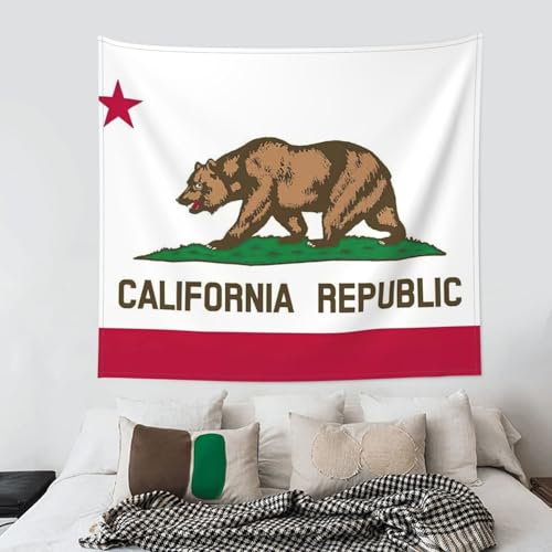 Grande tapisserie Californie pour déco de chambre et salon chaleureux - 4