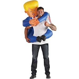 Morph Inflatable Costume Trump, Blow Up Trump Costume, Inflatable Trump Costume, Donald Trump Costume