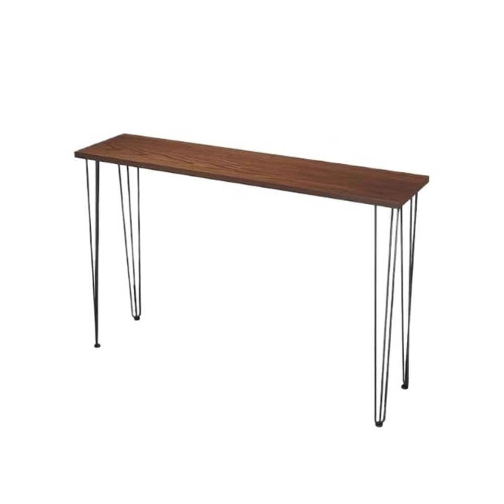 Table de Bar Table de Bar Haute Commerciale Longue et étroite for Balcon, Table pub for Mur(80 * 40 * 105cm)