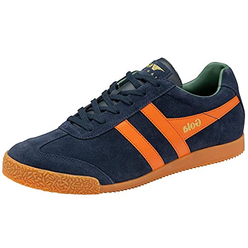 Image of Gola Equipe Suede - Sneakers for Men - Contrasting Wingflash - Heel Return - Durable Cupsole - Low Silhouette