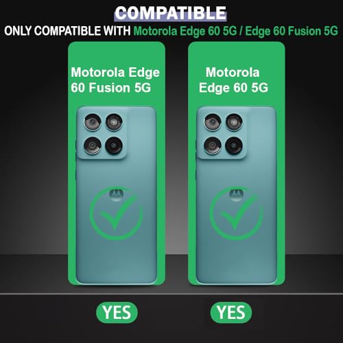 Image of Back Cover | Full Camera Protection | Premium Liquid Silicon Case | Flexible Bumper Case for Motorola Moto Edge 60 5G / Edge 60 Fusion 5G (Purple)