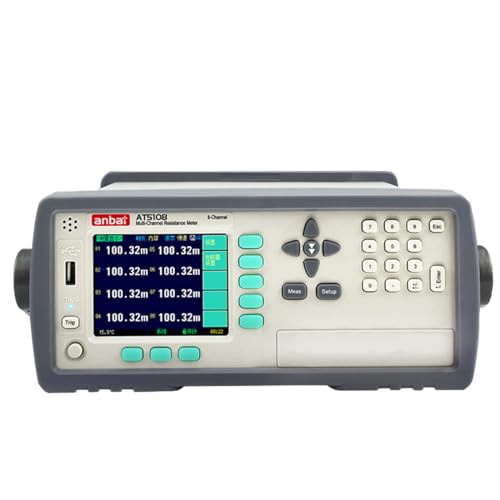 Resistance Meter Multi-Channel DC Resistance Tester 20 Channels for Equipment Factory, 1 ? ?~30k ?, Accuracy 0.05%