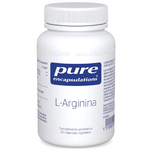 PURE ENCAPSULATIONS L-Arginina | Aporta Aminoácido para deportist...