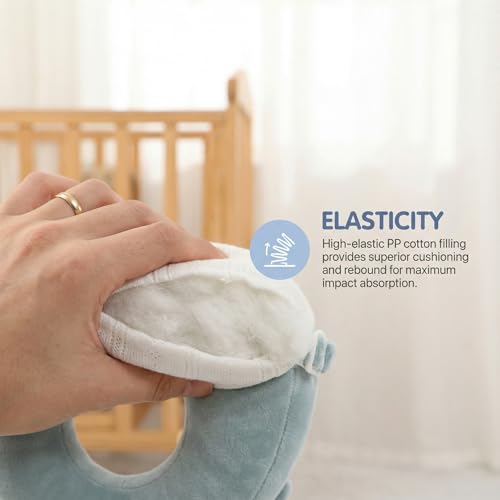 Image of Baby Head Protector Backpack - Soft & Lightweight Head Protection Pillow for Bebe Walking and Crawling(Deer)