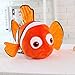 LAARNT 24cm Jouet en Peluche en Poisson-Clown,Poupée en Peluche en Poisson-Clown Mignon,Coussins en Poisson-Clown, Oreiller en Poisson-Clown