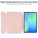 YRH Case for Samsung Galaxy Tab S10 Lite/Tab S10 FE/Tab S9 FE (10.9''), with Pen Holder, 360 Rotating Stand, Auto Sleep Wake, Pink