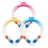 [CAMSHOP.JP] COOL ネックリング (クールネックリング) かき氷 3個セット イチゴ レモン ブルーハワイ Lサイズ