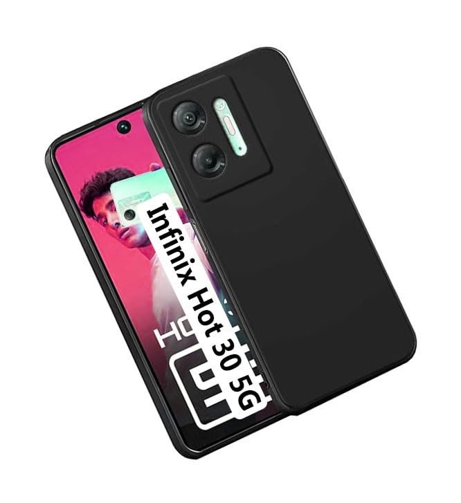 Funkyfits Sleek Black Cloth Silicone Back Cover Case for Infinix Hot 30 5G Stylish, Shockproof, and Ultra-Slim with Comfortable Grip (B0DBZ34RCQ) Amazon Price History, Amazon Price Tracker