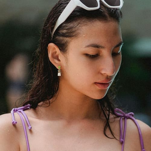 Madison Tyler 3 Pairs Colorful Fun Drink Earrings | Summer Trio Stud Earrings | Holiday Party Earrings for Women | Summer Beach Earrings Collection4