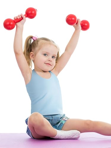 image for Boao 3 Pieces Girls Dance Tank Top Racerback Crop Tank Top Sleeveless 