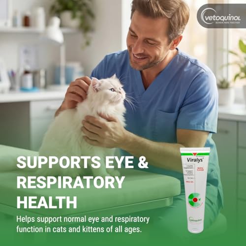 Vetoquinol Viralys - Lysine Supplement for Cats & Kittens - Supports Eye Wellness, Respiratory Health & Immune Strength - Flavored Oral Gel for Easy Feeding & Daily Use for Picky Eaters - 5oz - Image 3