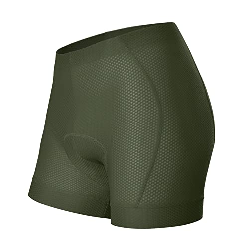 Calzas cortas para ciclismo hombre, verdes, talla S miniatura 3