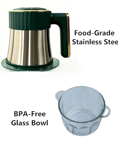 Aptovpvp 5L Electric Food Chopper and Meat Grinder, 500W Food Processor with 6 Blades and - image 8
