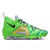 Nike Alpha Menace Pro 3 Green Strike/Mica Green/Opti Yellow/Black Men's Football Cleats 14 US