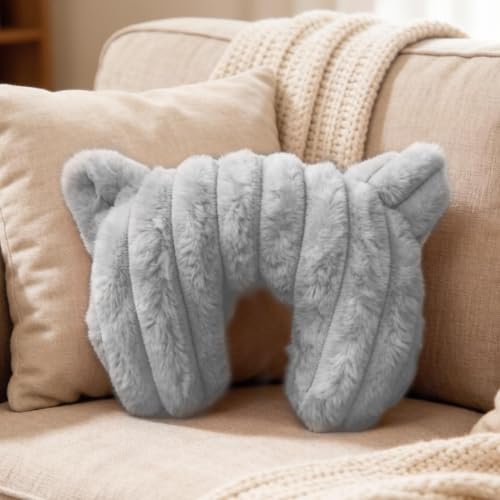 Almohada para perros pequeños suave para evitar malas posturas al dormir 4