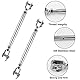 2 Stück M6 Wantenspanner 304 Edelstahl Sonnensegel Spanner 160mm- 230mm Spannschloss Silber Seilspanner Rostfrei Drahtspanner Edelstahlspanner Set für Segelboot Markisen