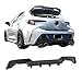 Rear Lip Diffuser Spoiler for Toyota Corolla Hatchback 2019-2022 Gloss Black ABS Plastic Material Body Kit Car Accessories