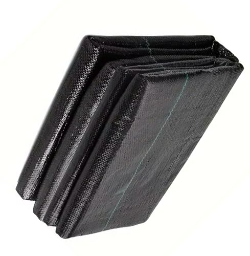 Malla Antihierbas Resistente, Tela Geotextil, Barrera contra Malas Hierbas para Jardín, Caminos, Grava, Parterres, Terraza, Cubierta De Suelo, Fácil De Cortar E Instalar(1m x 20m)