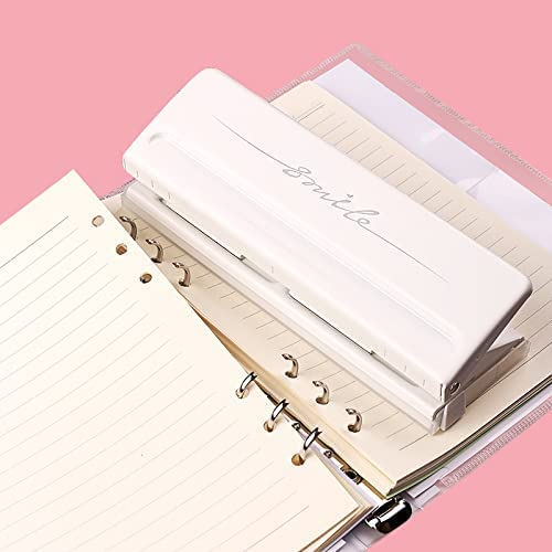 Amazon.co.jp: 穴あけパンチ ルーズリーフA4 A5 A6 B7 6穴パンチ 手帳