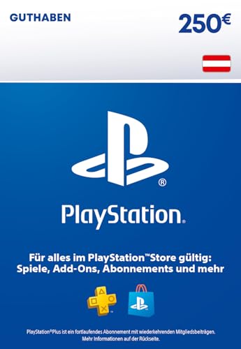 250€ PlayStation Store Guthaben | PSN &Ouml;sterreichisches Konto [Code per Email]