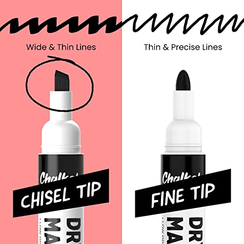 Chalkola Dry Erase Markers Bulk Pack of 60