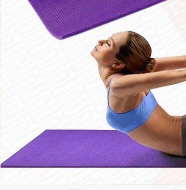 Tappetino per Yoga Tappeto Palestra per Esercizi Fitness Aerobica Pilates Ginnastica MATERASSINO Colori Vari Casuali