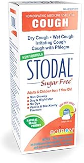 Boiron Stodal Adult Sugar Free, 200ml, Homeopathic Medicine for Dry & Wet Cough