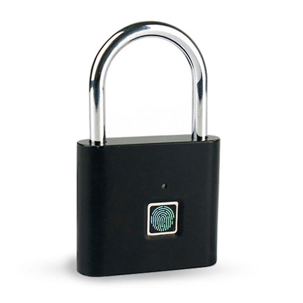Joyhappst Image Color Keyless Usb Charging Fingerprint Lock Smart Padlock Door Lock Portable Anti-Theft Fingerprint Padlo