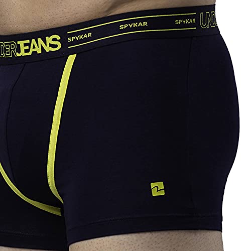 Image of Underjeans Men's Cotton Regular Fit Solid Trunk