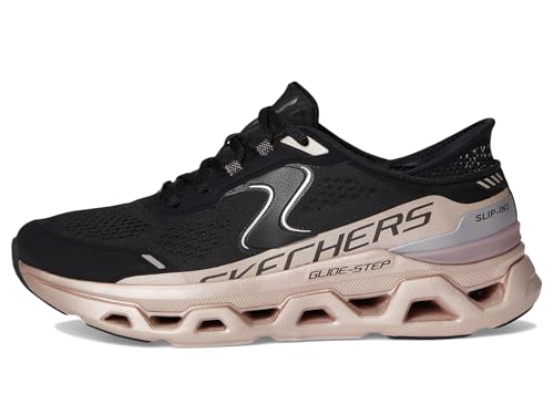 Skechers Women's Glide-Step Altus-starlightt Shine Hands Free Slip-ins Sneaker4
