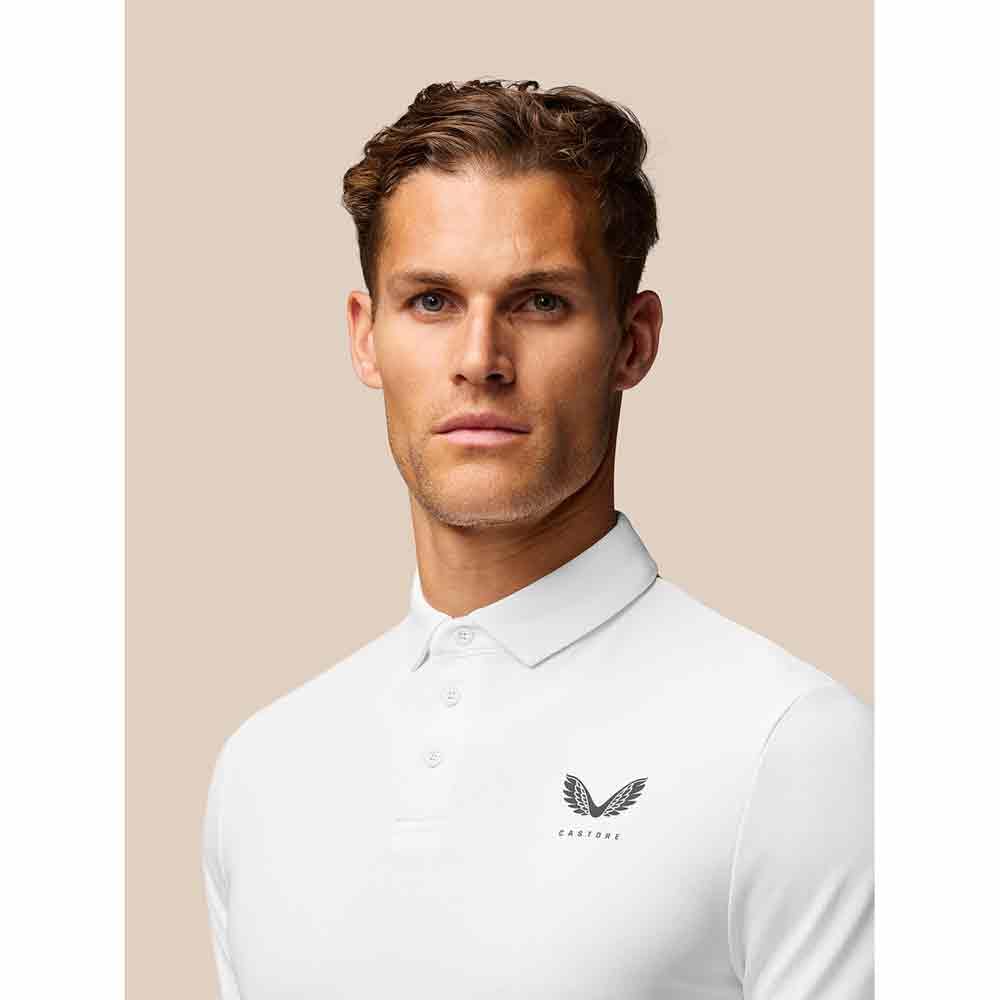 Castore Uomo Essentials Pantaloncini Sleeve Polo Golf Felpa