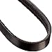 Gates 3/5VX710 Super HC Molded Notch Powerband Belt, 5VX Section, 1-7/8" Overall Width, 35/64" Height, 71.0" Belt Outside Circumference