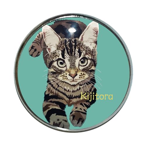 le Bonbon(ル ボンボン) 猫 ピンバッジ キジトラ ME 猫 ピンバッチ 猫 ブローチ 猫ピンのサムネイル
