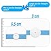 Waterproof Sticker for Freestyle Libre 3 Sensor Covers-100 PCS Waterproof for Freestyle Libre3 CGM Patches Adhesive (for Libre 3 (6.5cm), 100 Pcs)