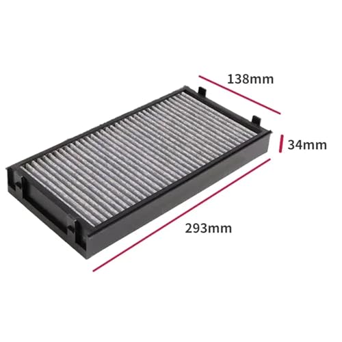 Filtro de habitáculo para mejorar el aire acondicionado en BMW E70 6