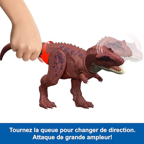 Dinosaure Aucasaurus Jurassic World Mattel JGB88 avec sons et mouvements - 8