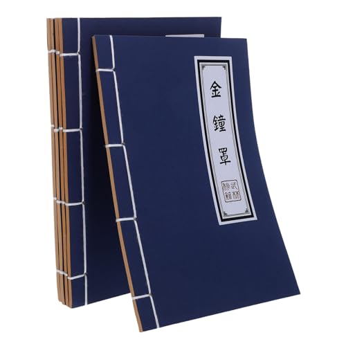 Artibetter 5 Pezzi Notebook Cinese Vintage con Rilegatura Quaderni Vuoti