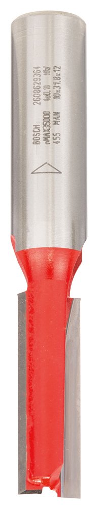 Bosch Accessories 2608629364 Fraise à rainurer droit 12 mm d1 10 mm Longueur 31,8 mm G 76 mm