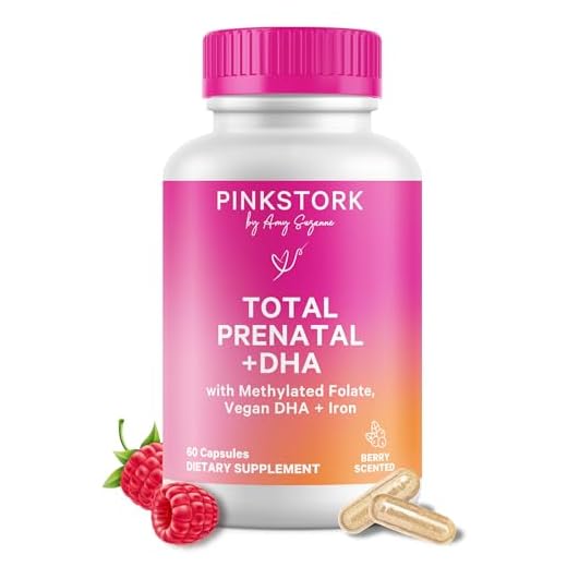 Pink Stork Total Prenatal Vitamins with DHA